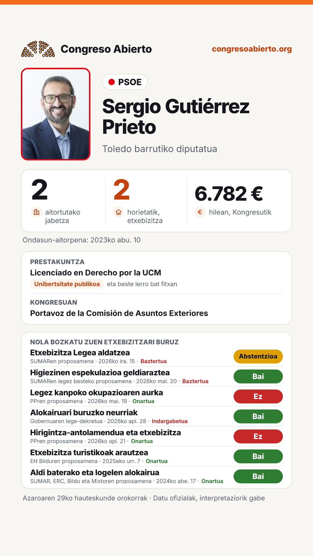 Txartela: Sergio Gutiérrez Prieto