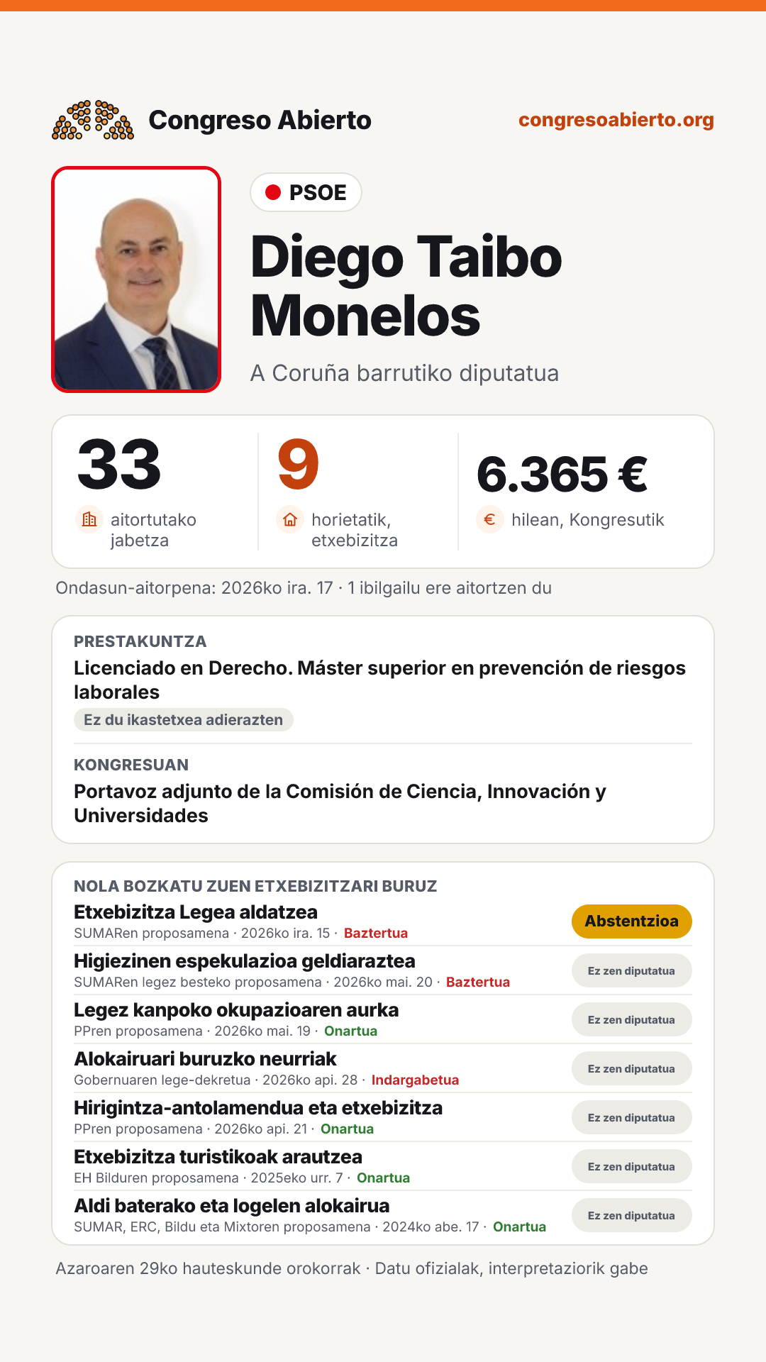 Txartela: Diego Taibo Monelos